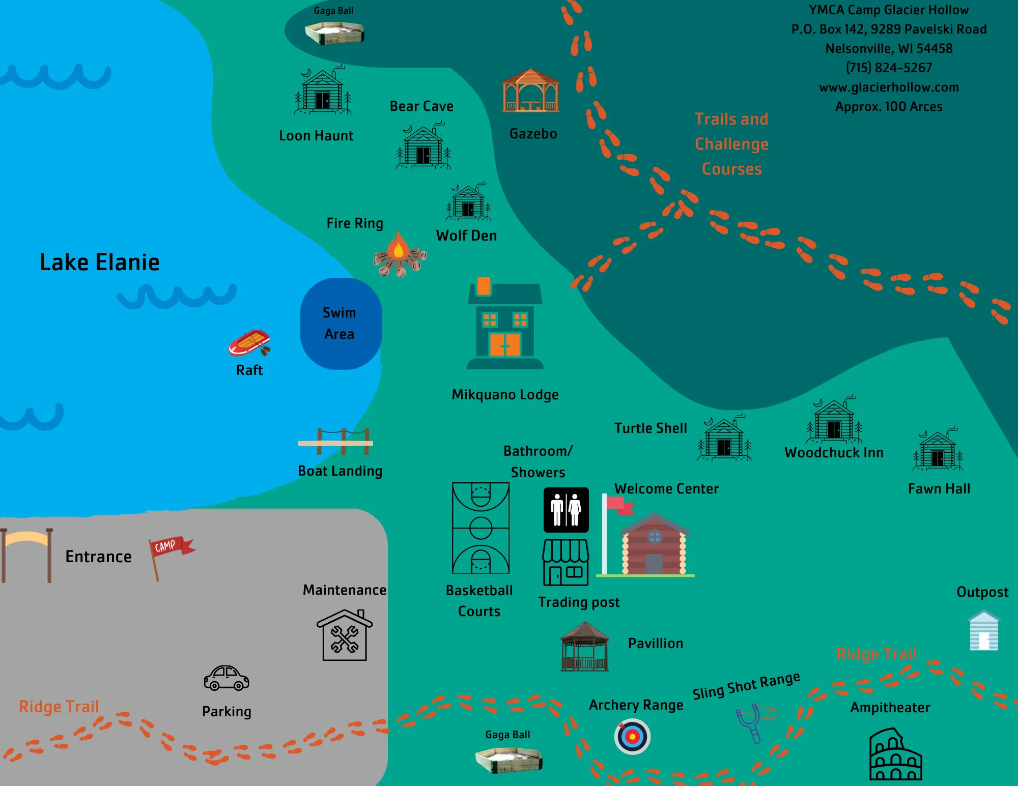 Camp map 