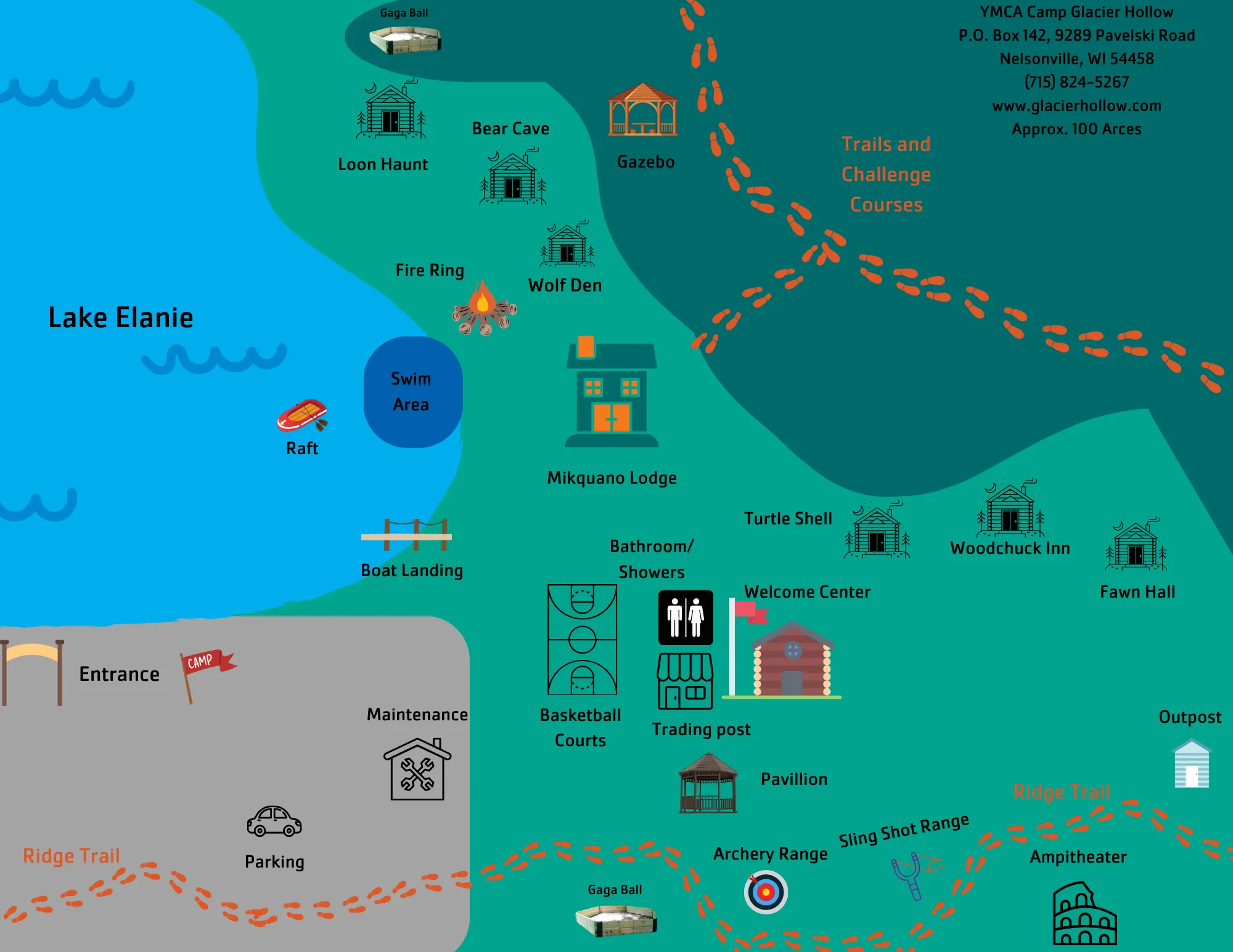 Camp map
